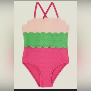 ⭐️5 for $20⭐️ Accessorize colour block swimsuit age 11-12